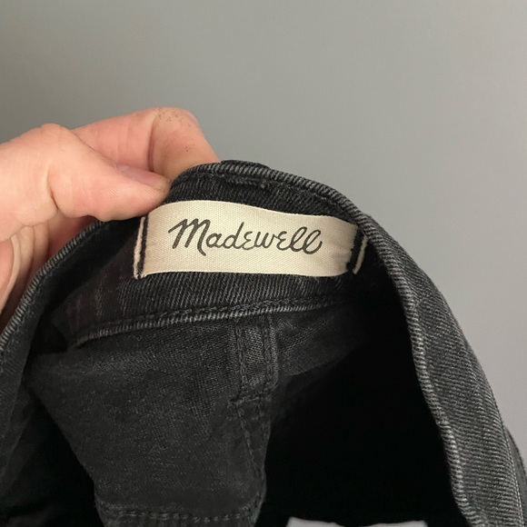 Madewell High Rise Denim Shorts in Lunar Wash Womens Size 23 - Picture 7 of 7